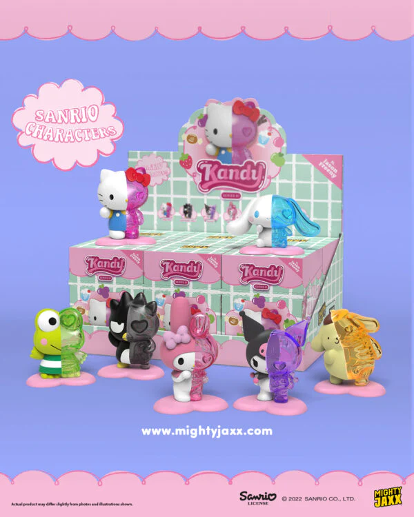 Kandy x Sanrio - Series 01 - 100% - ของแท้ - Mighty Jaxx [โมเดล Sanrio] (สินค้าพร้อมส่ง)