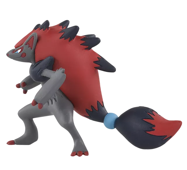 Zoroark ของแท้ JP - Monster Collection Takara Tomy [โมเดลโปเกมอน]