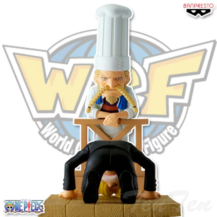 Sanji & Chef ของแท้ JP แมวทอง - WCF Banpresto [โมเดลวันพีช] (2 ตัว)