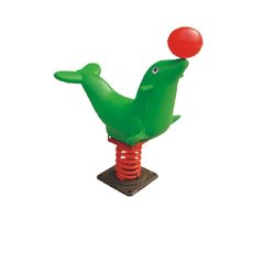 สปริงแมวน้ำ โยกเยกสปริง งานกลางแจ้ง พร้อมส่ง