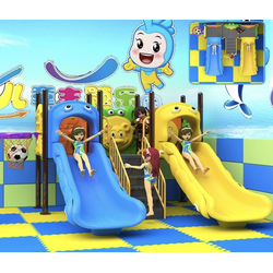 เครื่องเล่นสนามกลางแจ้ง, ชุด มหาสมุทรสไลเดอร์คู่ ชิงช้าและสไลเดอร์, กระดานลื่น, ,ของเล่น,ครุภัณฑ์สนามเด็กเล่น, สพฐ,โครงการโรงเรียนประชารัฐ playground,สไลเดอร์,ของเล่นเสริมพัฒนาการ,เครื่องเล่นสนาม, สนามเด็กเล่น