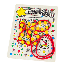 เกมร้อยเชือกปักหมุด เที่ยวจักรวาล, ของเล่นเสริมพัฒนาการ, ของเล่น,สื่อการสอนปฐมวัย