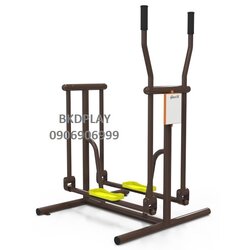 เครื่องบริหารขา-สะโพก-หัวไหล่ (แบบโยก-เดินสลับเท้า) เครื่องออกกำลังกาย, กลางแจ้ง, ลานกีฬา, อเนกประสงค์, สนามกีฬา