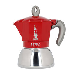 Bialetti Moka Induction Red 4 cups