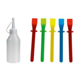 ชุดแท่งเกลี่ยสี 5 ชิ้น และขวดใส่สี 20 ขวด, ของเล่นเสริมพัฒนาการ ,ของเล่นเสริมทักษะ,ของเล่นเด็ก, สื่อการสอนอนุบาล