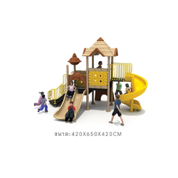 เครื่องเล่นสนาม,ของเล่นสนาม,สไลเดอร์เด็ก, ของเล่นเด็ก ปราสาทสไลด์วน สินค้าพร้อมส่ง คิดค่าส่งตามจริง สินค้าราคาโรงงาน