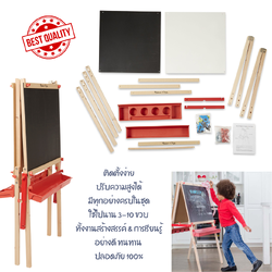 กระดานสองหน้ากระดานดำแม่เหล็กในตัวและไวท์บอร์ด ของเล่นเสริมพัฒนาการเด็ก เสริมทักษะการเรียนรู้ สื่อการสอนอนุบาล พร้อมส่ง