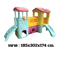 บ้านน้อย 2 ชั้น วินเทจ ,ของเล่นเด็ก, พร้อมส่ง ราคาโรงงาน