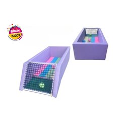 คอกกั้นเด็ก มีโกลฟุตบอล, คอกกั้นเด็ก,เตียงเด็ก,เบาะหนังนุ่มนิ่ม softplay, indoor playground kidszone ,สวนสนุกในร่ม ,รับสั่งทำบ่อบอล เตียงเด็กตามขนาด ขนาด 1.17 เมตร สูง 60 ซม.