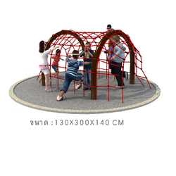 อุโมงค์ลอดปีนป่ายตาข่าย,เครื่องเล่นสนามกลางแจ้ง ปีนป่ายเชือก สั่งนำเข้า