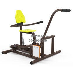 บริหารข้อเข่าและออกกำลังแขน (แบบถีบ-ดึงยกลูกน้ำ เครื่องออกกำลังกาย, กลางแจ้ง, ลานกีฬา, อเนกประสงค์, สนามกีฬา