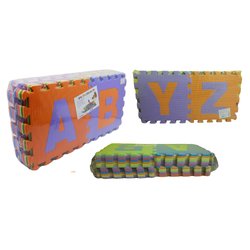 แผ่นโฟมอีวีเอ จิ๊กซอว์ A-Z 26แผ่น ของเล่นเสริมพัฒนาการ ,ของเล่นเสริมทักษะ,ของเล่นเด็ก, สื่อการสอนอนุบาล