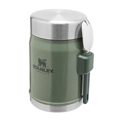 Classic Vacuum Food Jar 14Oz Hammertone Green