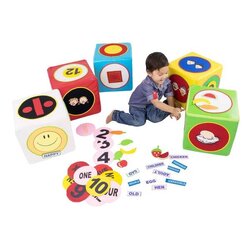 ชุดลูกเต๋าจัมโบ้ 5 ลูก เรียนรู้คณิตศาสตร์ สื่อการสอนอนุบาล,ปฐมวัย,ของเล่นเสริมพัฒนาการ, ของเล่นเสริมทักษะ