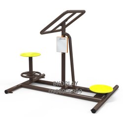 อุปกรณ์บริหารเอว-สะโพกคู่ ,(แบบนั่งและยืนบิดเอว), เครื่องออกกําลังกายกลางแจ้ง , เครื่องเล่นสนาม,ชุดลานกีฬาอเนกประสงค์, ราคาโรงงาน