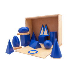 ชุดเรขาคณิตทรงตัน 10 ทรง, ของเล่นไม้, ของเล่นเสริมพัฒนาการ,มอนเตสเซอรี่,ของเล่นอนุลบาล,พร้อมส่ง