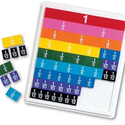 ชุดเรียนรู้เศษส่วนทรงสี่เหลี่ยม ,สื่อการสอน , ของเล่น ,ของเล่นเสริมพัฒนาการ ,พร้อมส่ง