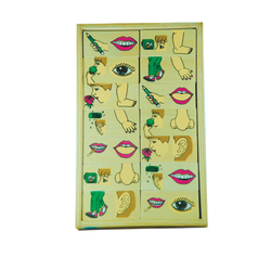 โดมิโนอวัยวะ , ของเล่นไม้, ของเล่นเสริมพัฒนาการ, ของเล่นเด็กอนุบาล, สื่อการสอนเด็กอนุบาล