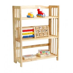 ชั้นวางสิ่งของอเนกประสงค์ 3 ชั้น , เฟอร์นิเจอร์ , เฟอร์นิเจอร์ไม้ , เฟอร์นิเจอร์เด็ก ,ชั้นวางหนังสือ , ชั้นไม้ ขนาด 70x30x70 ซม.