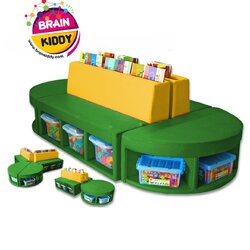 โซฟาเด็กนุ่มนิ่มพร้อมเก็บของได้ ,โซฟาเด็กนุ่มนิ่ม,โต๊ะกิจกรรมเด็ก,เบาะนุ่มนิ่ม หนัง เฟอร์นิเจอร์เด็ก พร้อมส่ง