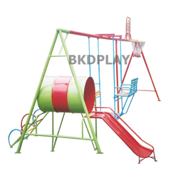 ชุดรวมถังลอดกระดานลื่น, เครื่องเล่นสนามกลางแจ้ง , เครื่องเล่นสนามแบบเหล็ก,ชิงช้า,สไลเดอร์,โยกเยกเหล็ก, ม้าหมุน, OutdoorPlayground, ราคาโรงงาน