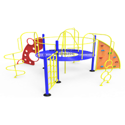 อุปกรณ์ปีนป่ายผสม เครื่องเล่นสนาม กลางแจ้ง เหล็ก ,บาร์โหน ตั้งพื้น ,ปีนป่าย, ของเล่น สั่งทำ 10-20 วัน