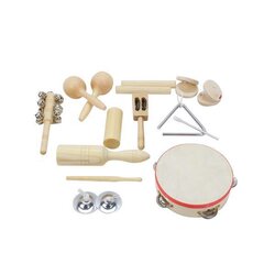 ชุดเครื่องดนตรี 11 ชิ้น สื่อการสอนอนุบาล,ปฐมวัย,ของเล่นเสริมพัฒนาการ, ของเล่นเสริมทักษะ