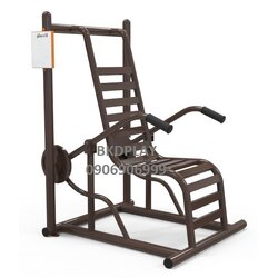 เครื่องออกกำลังกาย กลางแจ้ง ชุดอุปกรณ์ บริหารแขน หัวไหล่ หน้าอก แบบนั่ง กดยก น้ำหนัก ลานกีฬา อเนกประสงค์ สนามกีฬา