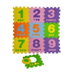 ชุดอีวีเอปูพื้นจิ๊กซอว์เรียนรู้ตัวเลข 0-9,ของเล่นเสริมพัฒนาการ ,ของเล่นเสริมทักษะ,ของเล่นเด็ก, สื่อการสอนอนุบาล