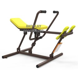 บริหารแขน-หน้าท้อง (แบบกรรเชียงเดี่ยว)เครื่องออกกำลังกาย, กลางแจ้ง, ลานกีฬา, อเนกประสงค์, สนามกีฬา