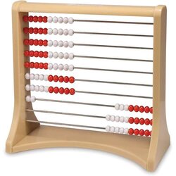 ลูกคิด 10 แถว สอนนับและการบวก-ลบ, ของเล่นเสริมพัฒนาการ, ของเล่นเด็กอนุบาล, สื่อการสอน,พร้อมส่ง