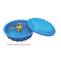 บ่อทรายหอย มีฝาปิด กระบะทราย ของเล่นเด็ก สินค้าพร้อมส่ง คิดค่าส่งตามจริง สินค้าราคาโรงงาน