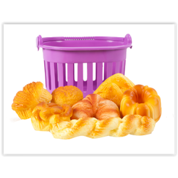 1403 ตะกร้าขนมปัง ของเล่นเสริมพัฒนาการ ,ของเล่นเสริมทักษะ,ของเล่นเด็ก, สื่อการสอนอนุบาล