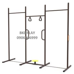 บริหารแขน-หัวไหล่-เอว (แบบบาร์โหน-บิดตัว)เครื่องออกกำลังกาย, กลางแจ้ง, ลานกีฬา, อเนกประสงค์, สนามกีฬา