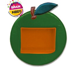 ชั้นวางส้มลูกใหญ่ เฟอร์นิเจอร์เด็ก ,ชั้นวางของไม้,ตู้ไม้, ชั้นวางของเด็ก, โรงเรียนอนุบาล, เนอสเซอรี่, ห้องเด็กเล่น, kidszone พร้อมส่ง