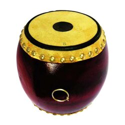 กลองชัย 13 ซม. เครื่องดนตรีไทย สื่อการสอนอนุบาล,ปฐมวัย,ของเล่นเสริมพัฒนาการ, ของเล่นเสริมทักษะ