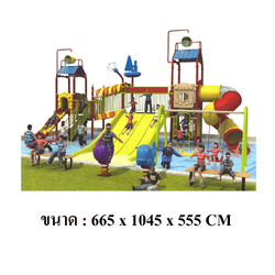 สวนน้ำสไลยักษ์ ,เครื่องเล่นสวนน้ำ, เครื่องเล่นสนามกลางแจ้ง, ของเล่นสนาม พร้อมส่งราคาโรงงาน
