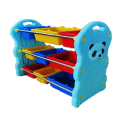 ชั้นวางของแพนด้า,ชั้นวางของ,เฟอร์นิเจอร์เด็ก พร้อมส่ง คิดค่าส่งตามจริง ขนาด: 40x86x74 ซม.