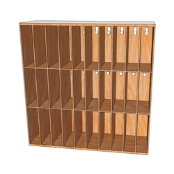 ที่เก็บแก้ว, แขวนแปรงและผ้าเช็ดหน้า 30 ช่อง , ตู้ไม้,เฟอร์นิเจอร์เด็กสั่งทำตามสีและขนาดได้ , เฟอร์นิเจอร์ไม้ , เฟอร์นิเจอร์เด็ก ขนาด 39 x 122 x 124 ซม.