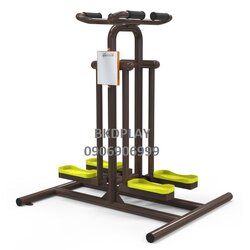 บริหารขา-สะโพก (แบบเตะขาด้านข้าง) เครื่องออกกำลังกาย, กลางแจ้ง, ลานกีฬา, อเนกประสงค์, สนามกีฬา