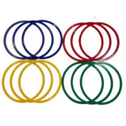 ห่วงกิจกรรมแบบแบน ขนาด 40 ซม. 12 ห่วง, ของเล่นเสริมพัฒนาการ, ของเล่น , สื่อการสอน ,ของเล่นเด็กอนุบาล พร้อมส่ง