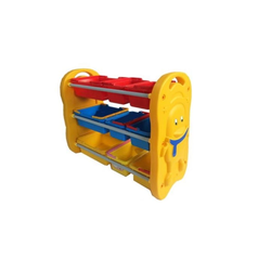 ชั้นวางของเพนกวิน 9 ถาด,ชั้นวางพลาสติก,เฟอร์นิเจอร์เด็ก,ชั้นวาง,ขนาด 42*95*78ซม.