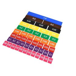 ชุดเรียนรู้ทศนิยมสีรุ้ง 51 ชิ้น, สื่อการสอน , ของเล่น ,ของเล่นเสริมพัฒนาการ ,พร้อมส่ง