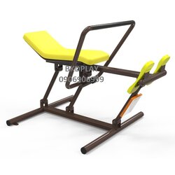 บริหารแขน-หน้าท้อง (แบบดึงกรรเชียง) เครื่องออกกำลังกาย, กลางแจ้ง, ลานกีฬา, อเนกประสงค์, สนามกีฬา