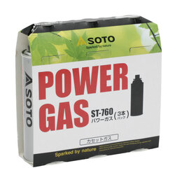 Power Gas ST-760 แบบแพ็ค 3 กระป๋อง