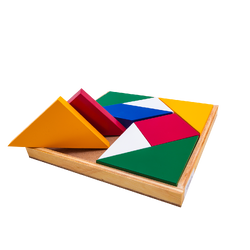 จิ๊กซอไม้ เรขาคณิต ของเล่นไม้, ของเล่นเสริมพัฒนาการ,มอนเตสเซอรี่,ของเล่น,สื่อการสอนปฐมวัย