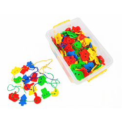 ชุดร้อยเชือกภาพต่างๆ ,ของเล่นเสริมพัฒนาการ, ของเล่น,สื่อการสอนปฐมวัย