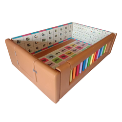 BRN-J-05690 คอกกั้นเด็กลายพยัญชนะไทยและตัวอักษร A-Z,บ่อบอลเด็ก,เตียงเด็ก,เบาะนุ่ม,เครื่่องเล่นในร่ม, หนัง pvc, พร้อมส่ง,