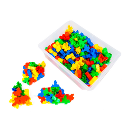 ตัวต่อสามเหลี่ยมสร้างสรรค์ ,ของเล่นเสริมพัฒนาการ, ของเล่น,สื่อการสอนปฐมวัย