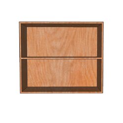 ชั้นจัดเก็บอุปกรณ์ 2 ชั้น ,เฟอร์นิเจอร์เด็กสั่งทำตามสีและขนาดได้ ,ชั้นวางของไม้,ตู้ไม้, ชั้นวางของเด็ก, โรงเรียนอนุบาล, เนอร์สเซอรี่ ขนาด 39 x 104 x 89 ซม.